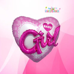 Baby Girl Balloon & Accessories