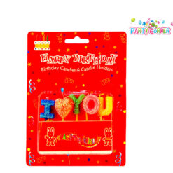 Birthday Candle with Holder