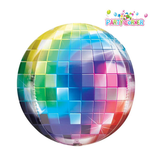 Disco Ball Party Orbz Foil Balloon