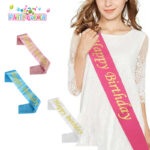 HBD Party Sash 160x 10 cm