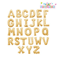 40''(102 CM) Gold Big Letter Balloons