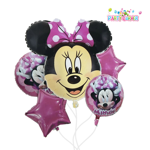 Disney Minnie Mouse "Bow-tiful" Balloon Bouquet 18"